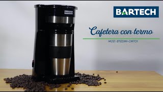 Cafetera con termo  BTEDIM CMT01 [upl. by Adnahsal]