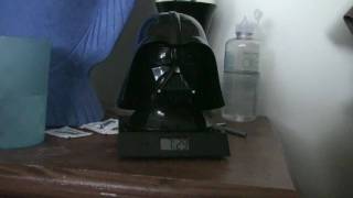 Darth Vader Alarm Clock from ThinkGeek [upl. by Zosima]