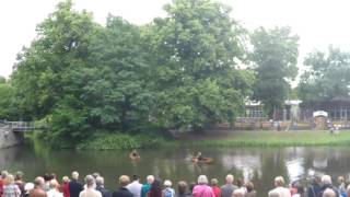 Kanu Ballett  Canoe Dance  Cottbus DKW  verwunschen [upl. by Ries]