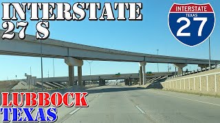 I27 South  Lubbock  Texas  4K Highway Drive [upl. by Ydnagrub]