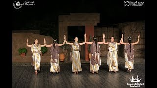 Ancient Greek dance by the Caryatids  6th Bollywood amp Multicultural Dance Festival [upl. by Herzig736]