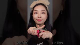 how to apply your lip tint so it lasts longer I PERIPERA GLOWY LIP TINTS shorts [upl. by Assiar]