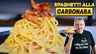 How to Make Next Level SPAGHETTI alla CARBONARA [upl. by Celestyna]