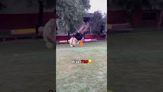 720 flip 😏 shortsviral flip fitnessinspiration frontflip stunt fitnessmotivation [upl. by Pickar]