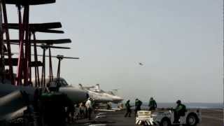 Flight Deck Ops  USS John C Stennis CVN 74 [upl. by Lucius]