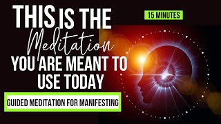 This Is Your Sign  Belief Reprogramming Meditation for Manifestation [upl. by Edobalo]