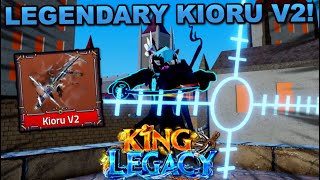 Getting The Legendary Kioru V2 Laws Sword In Roblox King Legacy Heres What Happened [upl. by Ano]