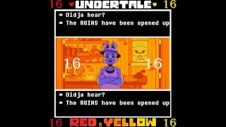 Undertale Red amp Yellow  Episode 16 Last Goodbyes [upl. by Christiano]