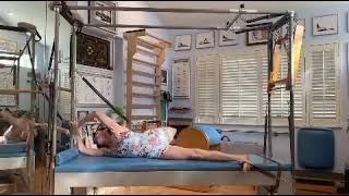 Gratz Pilates Teacher Tip Cadillac using Kuna Board [upl. by Vidal]