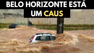 CHUVA INTENSA TRANSFORMA RUAS EM RIOS E DEIXA MORADORES EM ALERTA [upl. by Durant]