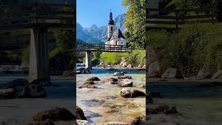 Magical Berchtesgaden bavaria alps bavarianalps shorts mountains landscape travel germany [upl. by Laveen]