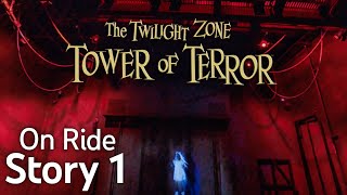 4K POV TOWER OF TERROR On Ride  Story n°1  The Infernal Machine  Disneyland Paris [upl. by Alenairam]