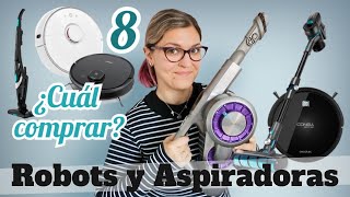 COMPARATIVA ASPIRADORAS Escoba Sin Cable y ROBOTS ASPIRADORES Apiradoras BLACK FRIDAY 2020 [upl. by Zahara71]