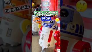 Make Your Own Star Wars Droid 😮🤖 Droid Depot  Disneyland [upl. by Pickett]