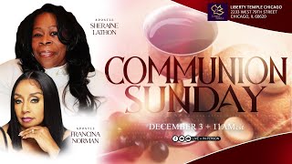 Communion Sunday w guest speaker Apostle Francina Norman [upl. by Aliuqahs]