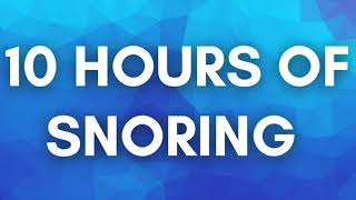 Snoring Sound Effect 10 Hours [upl. by Eecyal]