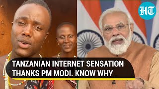 Inspired me Tanzania internet star Kili Paul thanks PM Modi for praising his videos [upl. by Eiramannod]