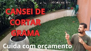 GRAMA QUE NÃO CRESCE  grama preta ou grama anãjardineiro rstolentino gramado plantas [upl. by Kancler572]