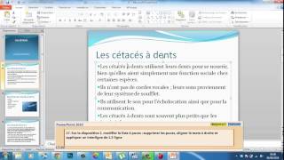 Examens MOS Powerpoint 2010 Question 17 [upl. by Omura]