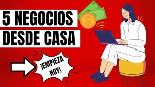 Ideas de Negocios Desde Casa que Puedes Empezar Hoy [upl. by Jaf536]