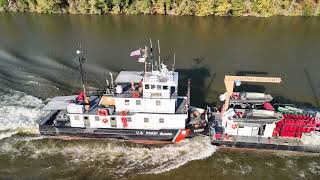 Coast Guard Towboat [upl. by Seraphine]