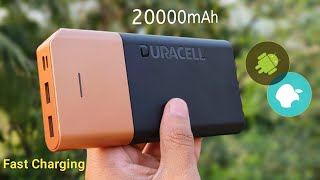 Best Fast Charging Power Bank For iPhone amp Android Duracell 20000mAh Power Bank [upl. by Aneehsar]