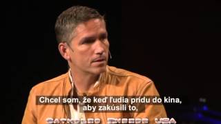 Jim Caviezel  svedectvo UMUČENIE KRISTA [upl. by Dorn]