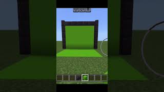 How to build a green screen setup‼️ minecraft minecraftbuilds buildhacks [upl. by Eniamahs]