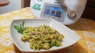 Pasta e piselli risottata per bimby TM6 TM5 TM31 [upl. by Meluhs]