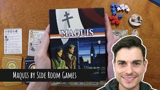 Maquis 2019 Edition Review Rule Explanation amp Gameplay [upl. by Dorison322]