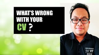 Whats wrong with your CV [upl. by Chemar]