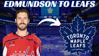 Breaking News NHL Trade  Joel Edmundson Traded to Toronto Maple Leafs [upl. by Aerda]