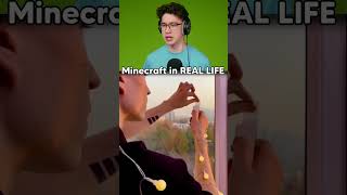 Minecraft Windows in REAL LIFE😱 reaction [upl. by Bass]