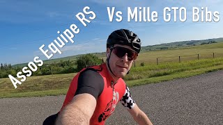 Assos Equipe RS vs Mille GTO Bibs SWorks Vlog [upl. by Yulma]