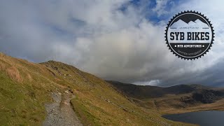 Snowdon Ranger Path MTB descent with beautiful views [upl. by Esineg945]