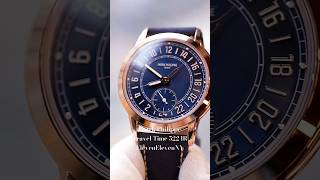 Patek Philippe Complications Calatrava 24Hour Display Travel Time 5224R  ElevenElevenNY [upl. by Phineas]