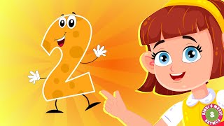 Numbers Song  Number 2  Nursery Rhymes for Kids  Bindis Music amp Rhymes [upl. by Acinna929]