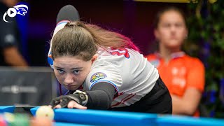 SemiFinal ▸ Jolien Schuurman vs Sofia Mast ▸ Predator WPA World 10Ball Girls Championship 2023 [upl. by Kalagher204]