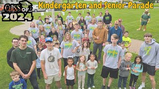 Copenhagen School District  2024 Senior and Kindergarten Parade [upl. by Eitirahc]