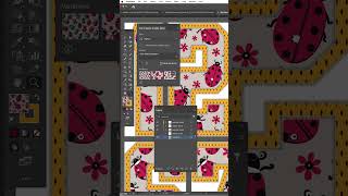 Custom Numbers with Patterns customshirts illustratortips illustratortutorial dtftransfers [upl. by Ruffin]