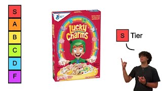 Ranking Cereals From S Tier To F Tier [upl. by Kaiser529]