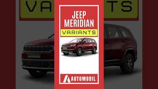 Jeep Meridian Variants Explained Automobil jeepmeridian jeep variants automobil auto [upl. by Anatole]