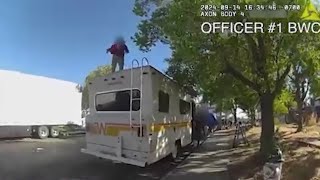 Sacramento police release video of officer shooting suspect [upl. by Greerson]