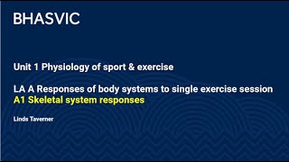 A1 Skeletal system responses [upl. by Siwel227]