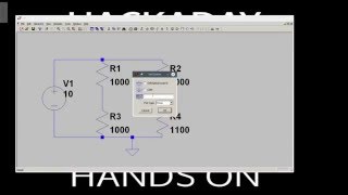 Basic DC Analysis with LTSpice [upl. by Euqinor]