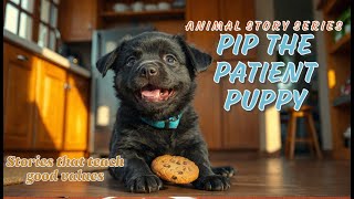 Inspiring short story for kids  Pip the Patient Puppy [upl. by Lockwood]