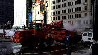 DSNY Sanitation Snow Melter in Action [upl. by Kondon]