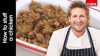 How to Stuff a Whole Chicken  Cook with Curtis Stone  Coles [upl. by Edita]