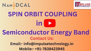 Spin orbit coupling splitting in semiconductor energy band [upl. by Torry]