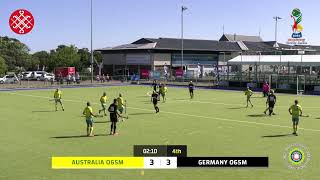 Australia vs Germany Bronze Playoff  O65 Men  2024 Masters World Cup [upl. by Dewey]